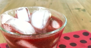 Red Grape and Acai Caipirinha