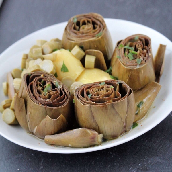 Instant Pot Steamed Artichokes