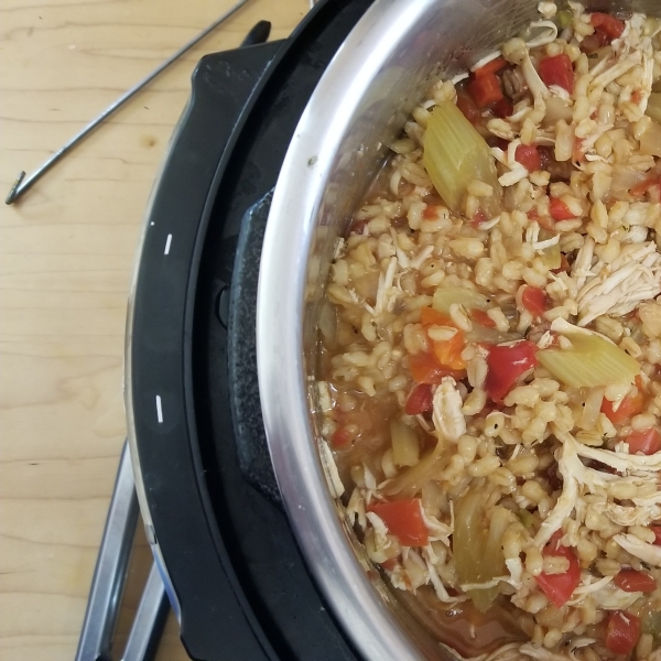 Instant Pot® Chicken and Barley