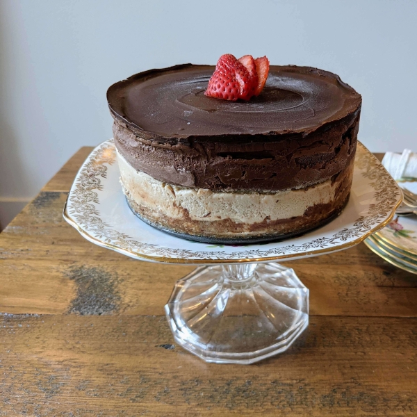 Vegan Mars Bar Cheesecake