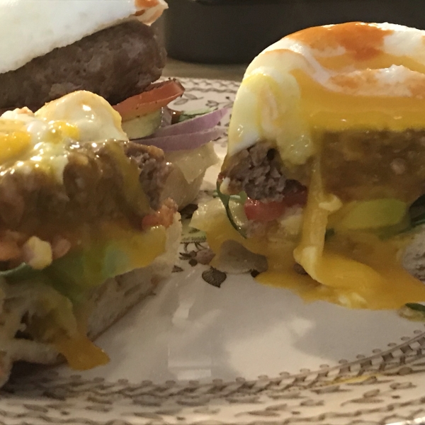 Croque Madame with Poached Eggs