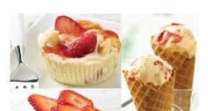 Strawberry Cream Freeze: Serve it Your Way!