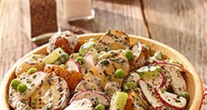 Creamy Herb Grilled Potato Salad
