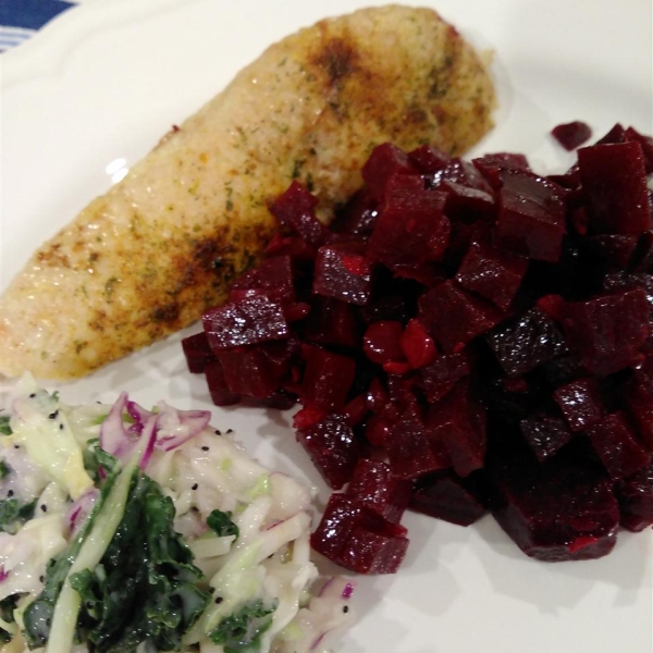 Garlicky Beet Delight