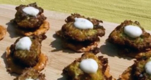Zucchini Fritter Crisps