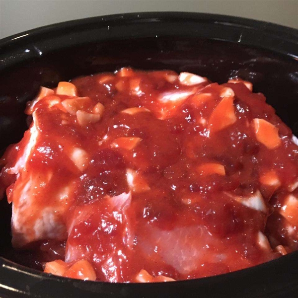 Slow Cooker Cranberry Pork