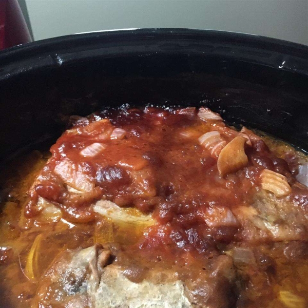 Slow Cooker Cranberry Pork