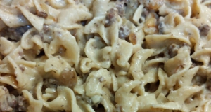 Quick and Easy Hamburger Stroganoff