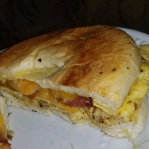 The Ultimate Open-faced Breakfast SPAMWICH Sandwich