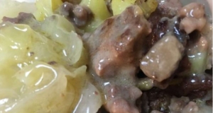 Ground Beef Casserole with Potatoes and Cabbage