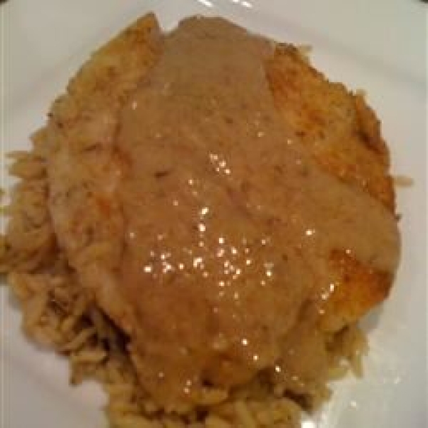 Parmesan Tilapia with a White Wine Sauce