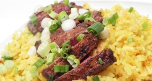 Duck and Yellow Rice