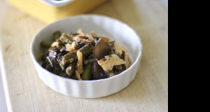Lighter Green Bean and Portobello Mushroom Casserole