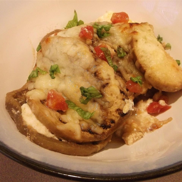 Spicy Eggplant Parmesan