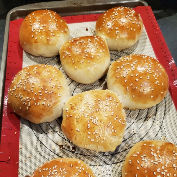 Homemade Hamburger Buns