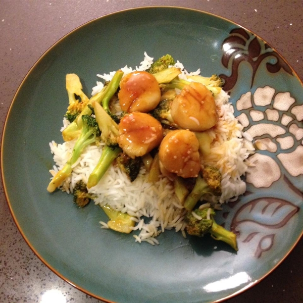Maple-Orange Shrimp and Scallop Kebobs