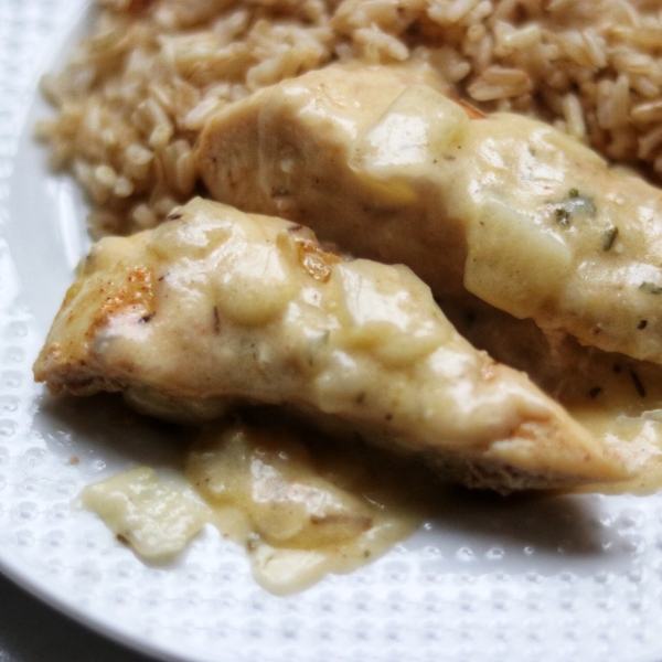 Instant Pot® Lemon-Garlic Chicken