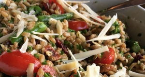 Farro Salad with Asparagus and Parmesan
