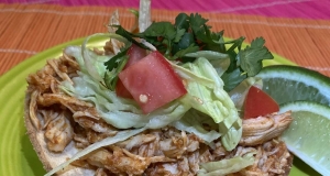 Slow Cooker Spicy Shredded Chicken