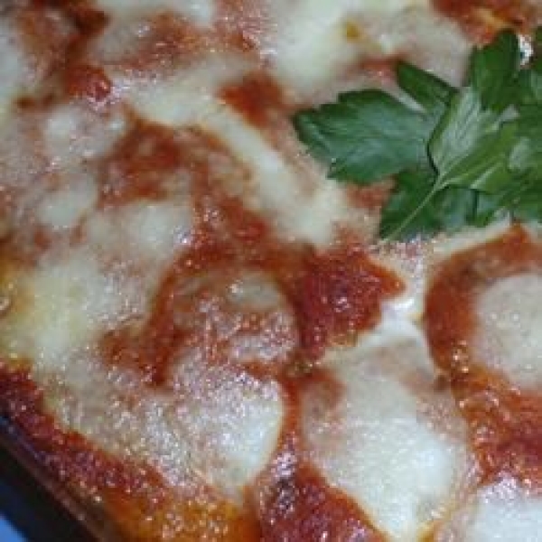 Eggplant Parmesan With Easy Homemade Sauce