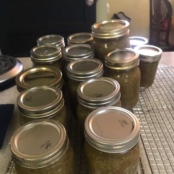 Green Tomato Relish