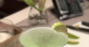 Peachy Apple Martini