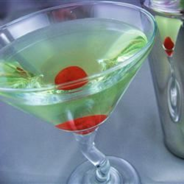 Peachy Apple Martini