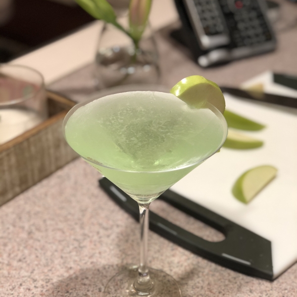 Peachy Apple Martini