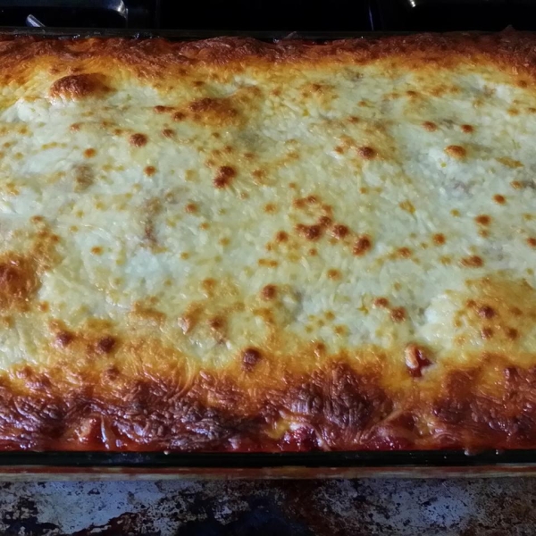 Turkey Lasagna with Butternut Squash, Zucchini, and Spinach