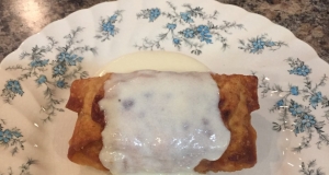 Chicken Cordon Bleu Egg Rolls