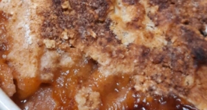 Healthier Southern Peach Cobbler