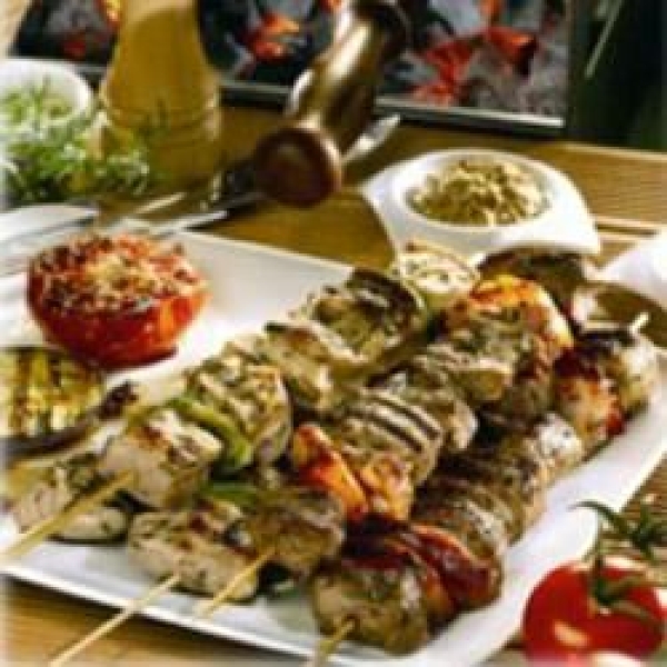 Marinated Kebabs with Maille® Dijon Originale Mustard