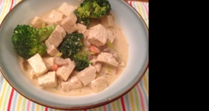 Easy Vegan Red Curry with Tofu and Vegetables