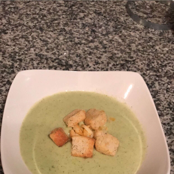 Gourmet Cream of Broccoli Soup