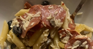 Pepperoni Pizza Pasta Salad