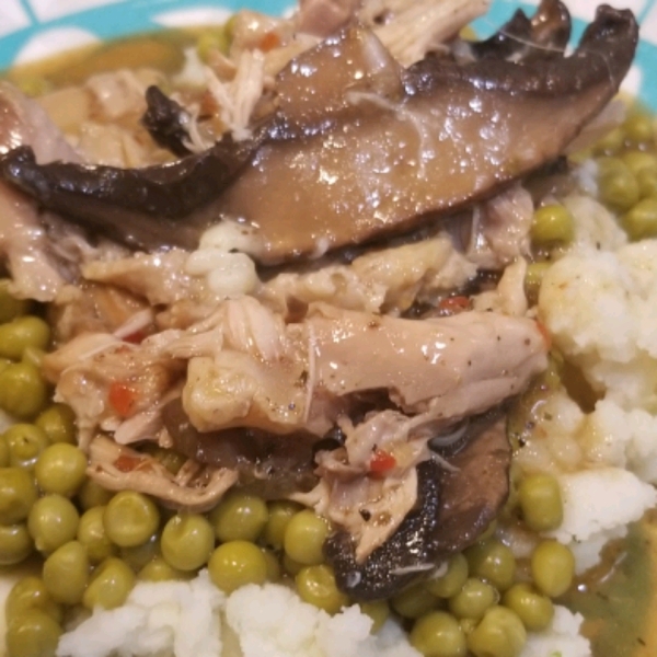 Crock Pot Portobello Chicken