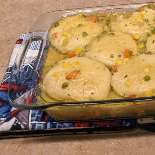 Chicken and Biscuit Casserole