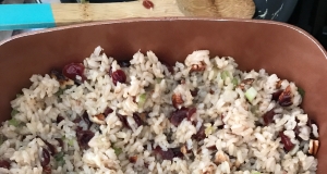 Cranberry Pecan Brown Rice Stuffing