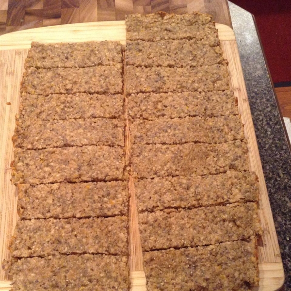 Healthy Lemon Chia Oat Bars
