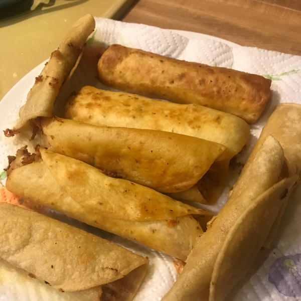 Easy Chicken Flautas