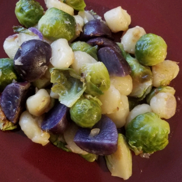 Brussels Sprouts 'n Gnocchi