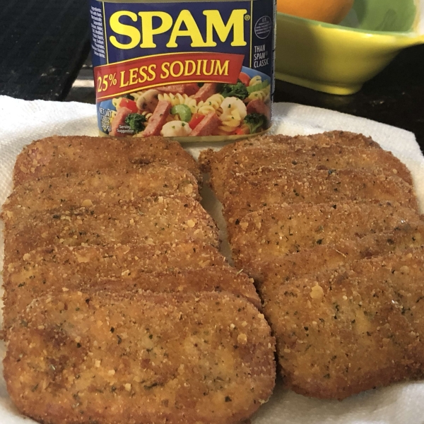 Breaded SPAM Steaks