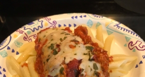 Healthier Eggplant Parmesan II