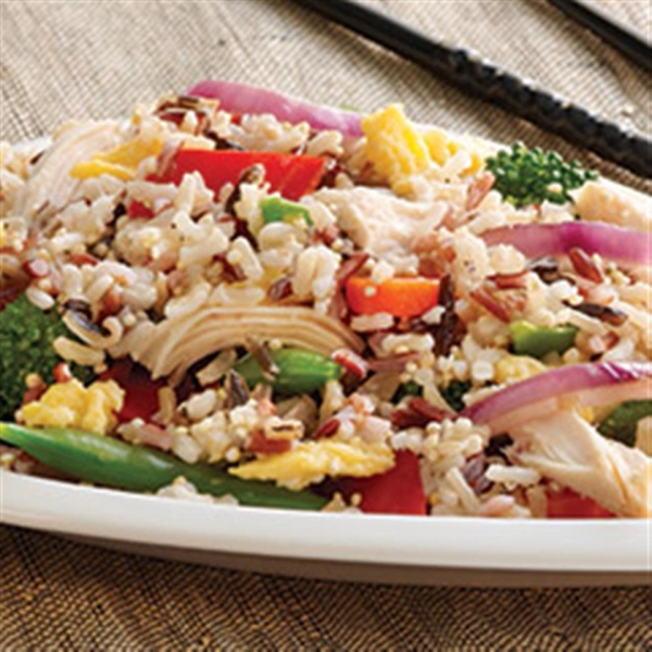 Chicken and Multi-Grain Stir Fry