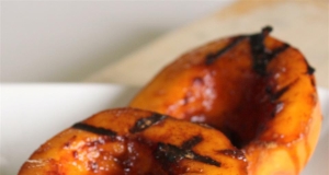 Molasses Grilled Peaches