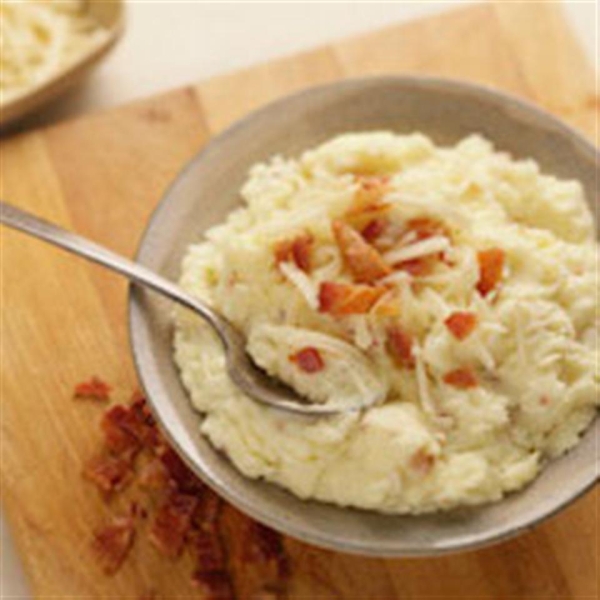 Smoky Golden Mashed Potatoes