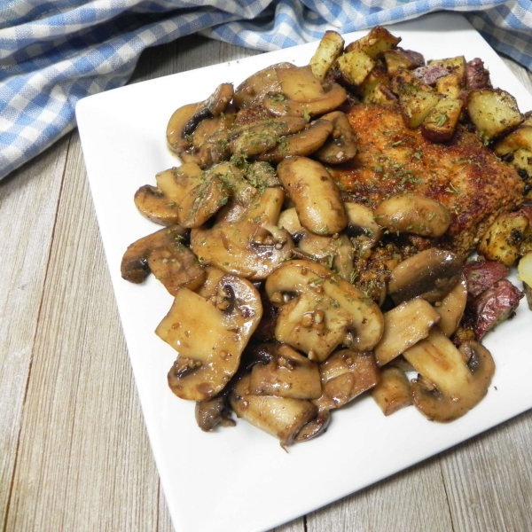 Balsamic Mushrooms