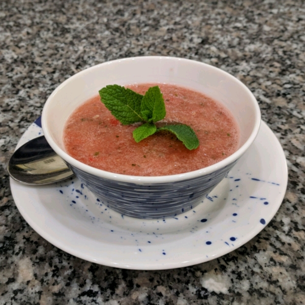 Julia's Watermelon Gazpacho