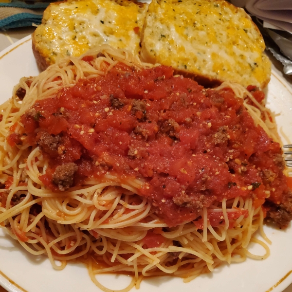 Spaghetti Sauce with Fresh Tomatoes