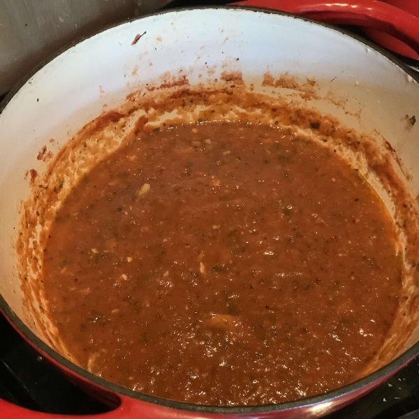 Spaghetti Sauce with Fresh Tomatoes
